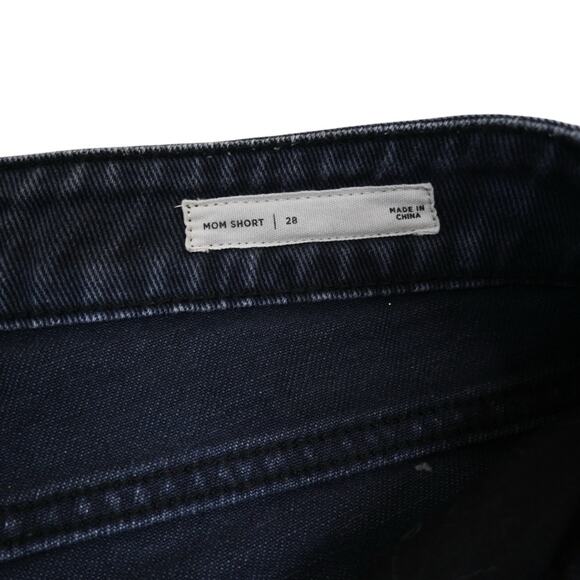 PACSUN Women's 28 Cuffed Denim Mom Short - Picture 9 of 10